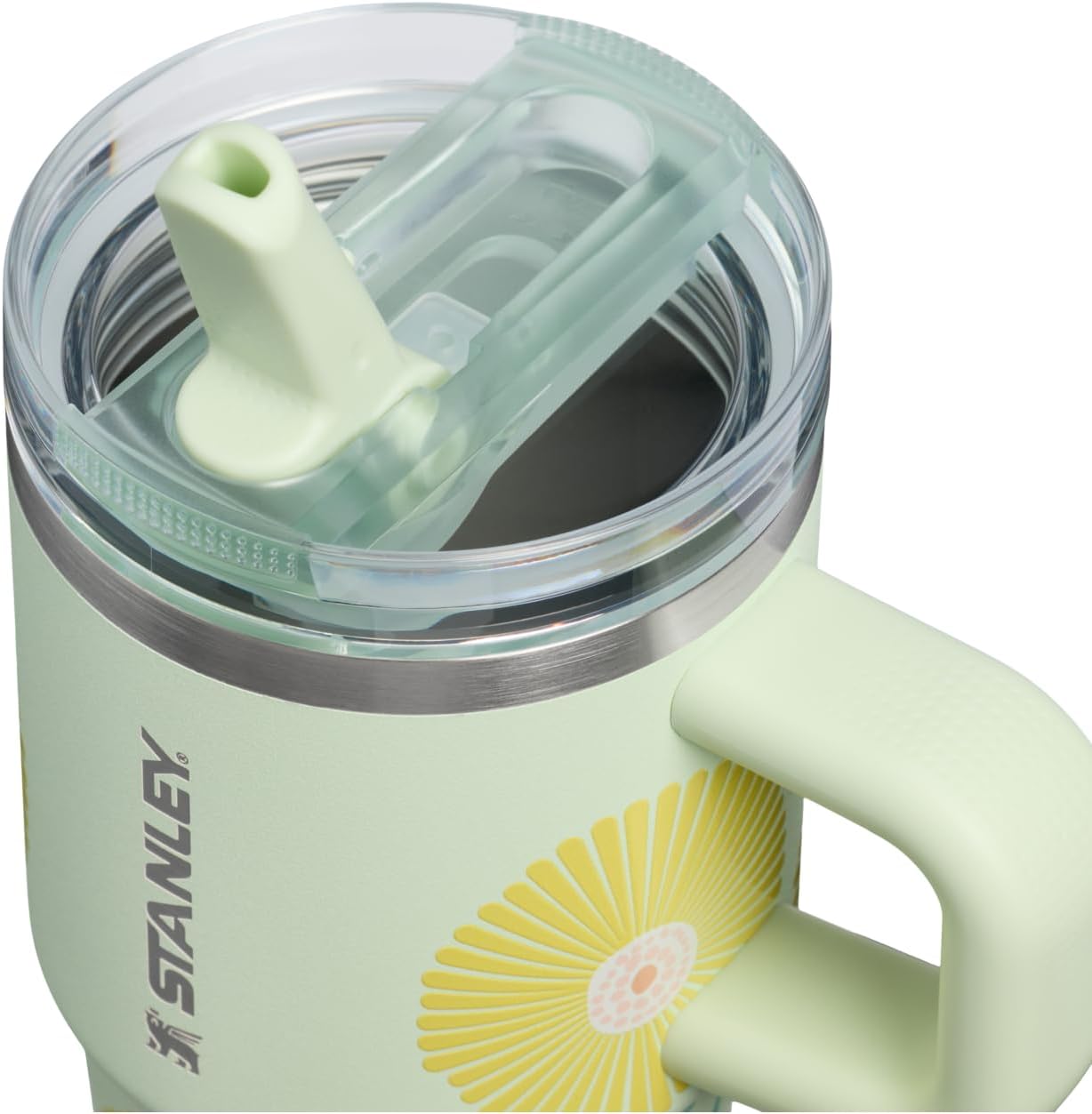 STANLEY Quencher ProTour Flipstraw Tumbler, 20 oz, Honeydew Garden