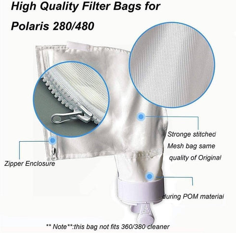 Pool Spa Part Nylon Mesh Pool Cleaner All Purpose Bag