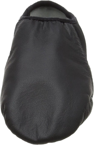 Bloch Girls Neo-Flex Leather Neoprene Slip-On Jazz Dance Shoes, EVA Outsole