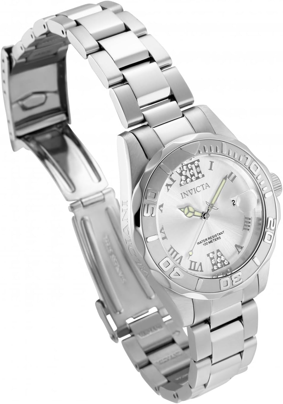 Invicta Pro Diver Stainless Steel Women's Quartz Watch - 38mm