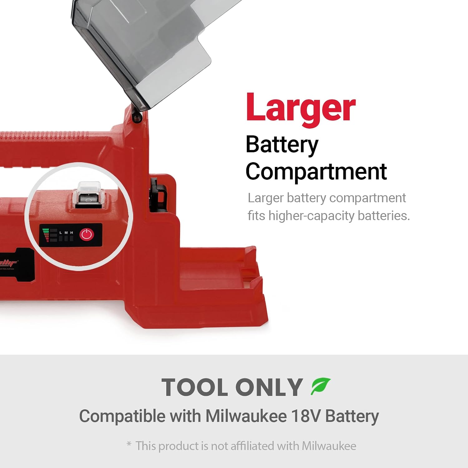 Cordless Water Transfer Pump Compatible with Milwaukee 18V Battery