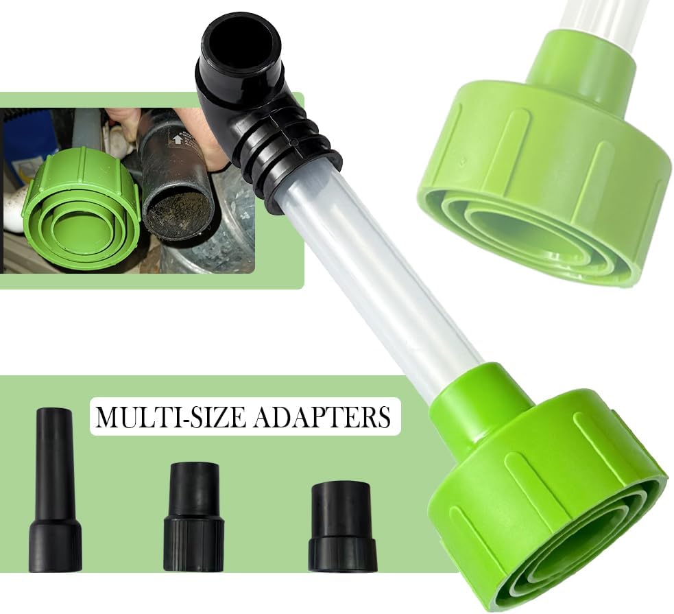 HVAC Drain Tool AC Drain Line Unclogger Vacuum Attachment A/C Condensate Drain Line Cleaner Adapter (1 PACK)