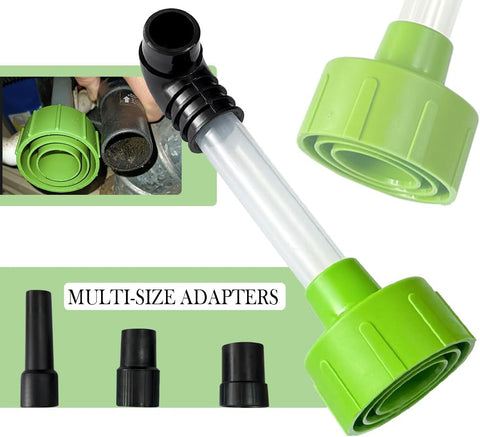 HVAC Drain Tool AC Drain Line Unclogger Vacuum Attachment A/C Condensate Drain Line Cleaner Adapter (1 PACK)
