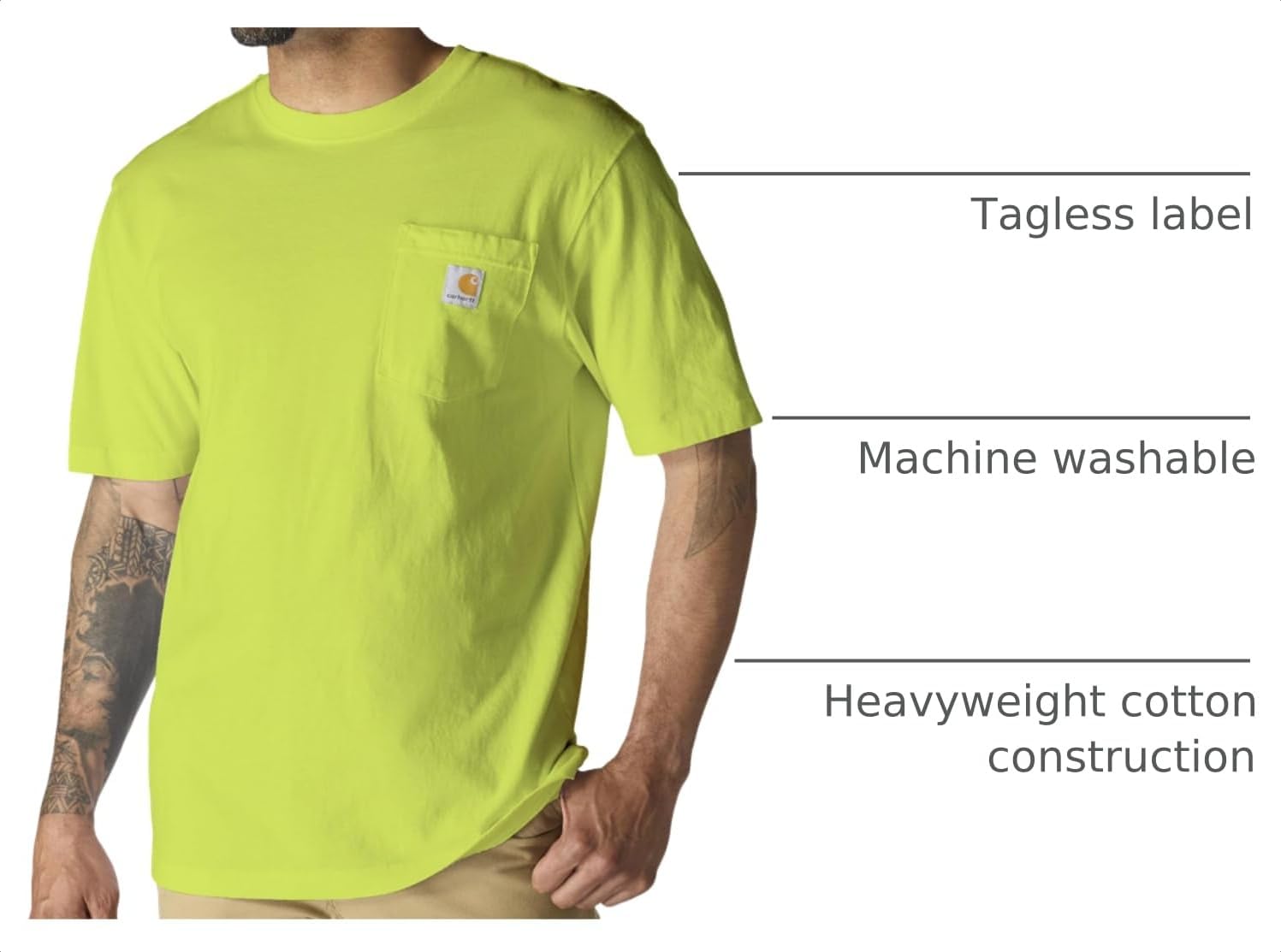 Carhartt Men's Iconic K87 Pocket T-Shirt