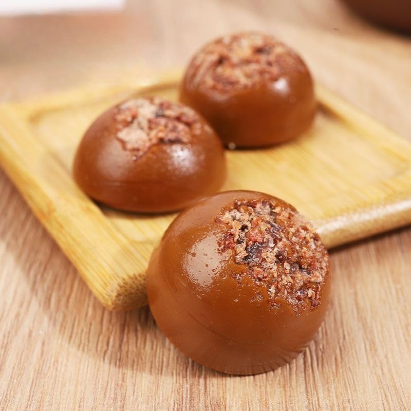 Brown Sugar Preserved Plum Candy, Sour and Sweet Plum Candy, Fruit Hard Sugar, Ready To Eat Sweet Snacks,Chinese Traditional Pastry, Instant Dim Sum, Wedding Candies, Dessert Snacks Gifts (1500g)