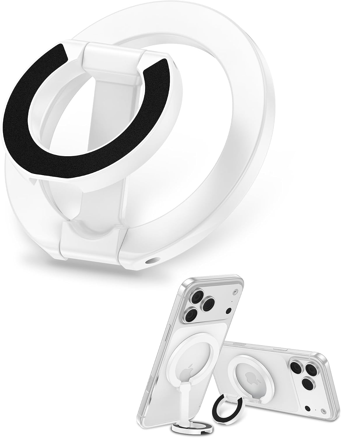 Magnetic Phone Ring Holder for iPhone 17 Pro Max/17Pro/Air/17/16 Pro/15/14