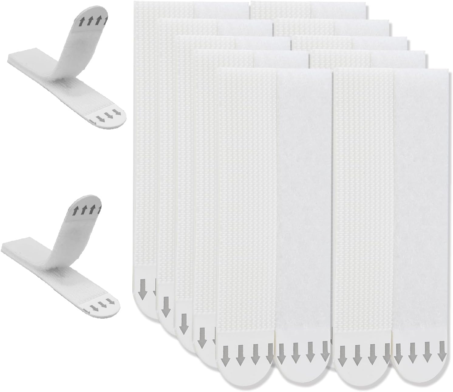 Gisde Large Picture Hanging Strips Heavy Duty, 16-Pairs(32 Strips) Sticky Picture Hangers for Walls No Damage Wall Picture Hangers Without Nails Refill Adhesive Poster Strips