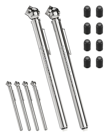 ETENWOLF Pencil Tire Pressure Gauge 6 Pack (10-50PSI, 20-120PSI)