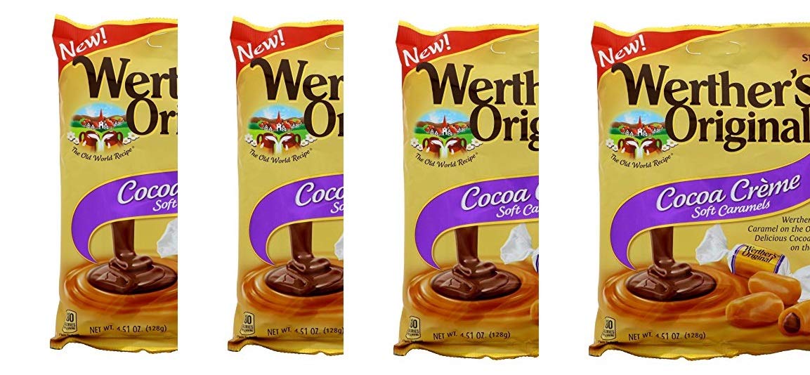 Werther's Original - Sugar Free - Caramel Coffee Hard Candies (Pack of 3) (3 bags)