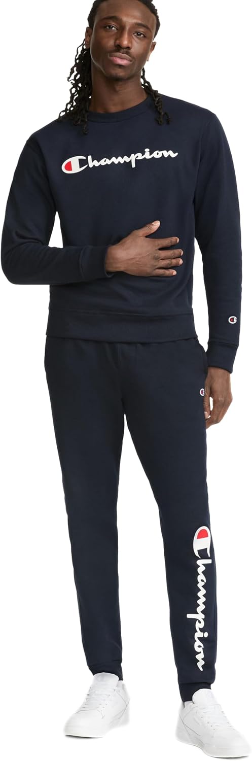 Champion Men's Fleece Crewneck Sweatshirt (Reg. Or Big & Tall)
