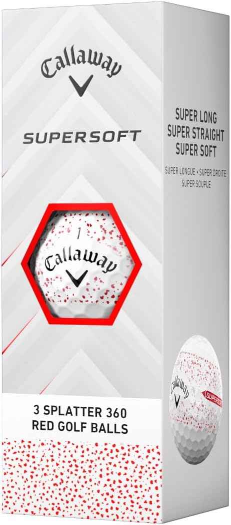 Callaway Golf Supersoft 2025 Golf Balls