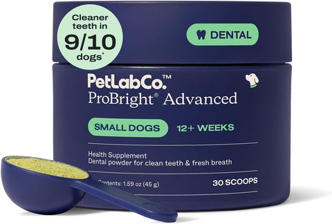 PetLab Co. ProBright Advanced Dental Powder, Small Dogs, 30 Scoops