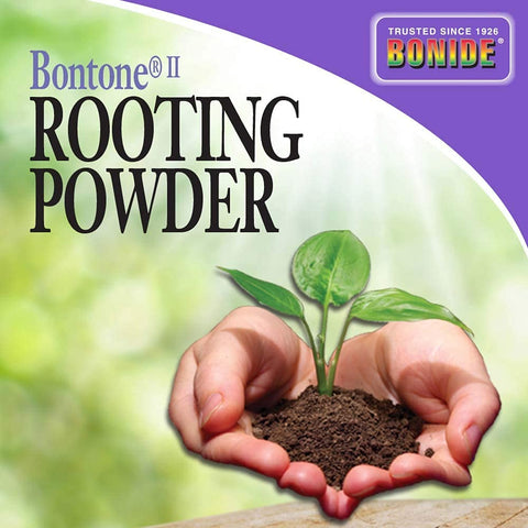 Bonide Bontone II Rooting Powder, 1.25 oz Ready-to-Use Dust for Houseplants and Transplants Speeds Root Development, (Pack of 6)