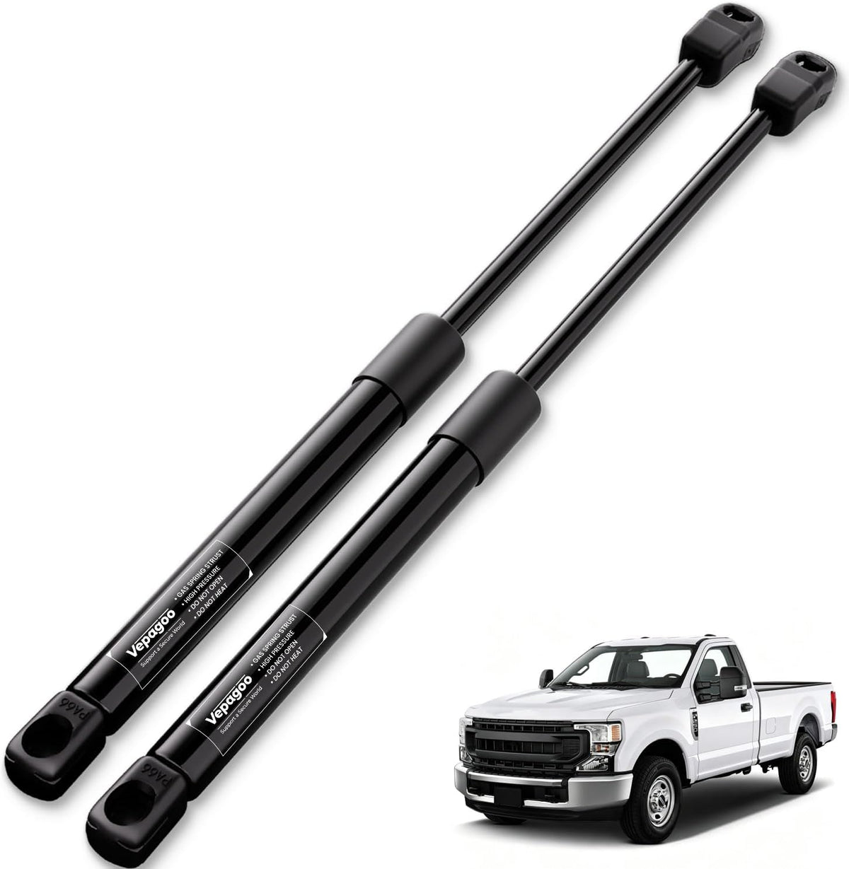 Vepagoo 4339 Hood Struts Shocks for 1999–2007 Ford F250/F350/F450/F550