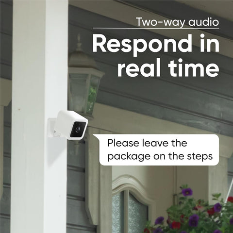 WYZE Cam v3 1080P HD WiFi Indoor/Outdoor Security Camera, White