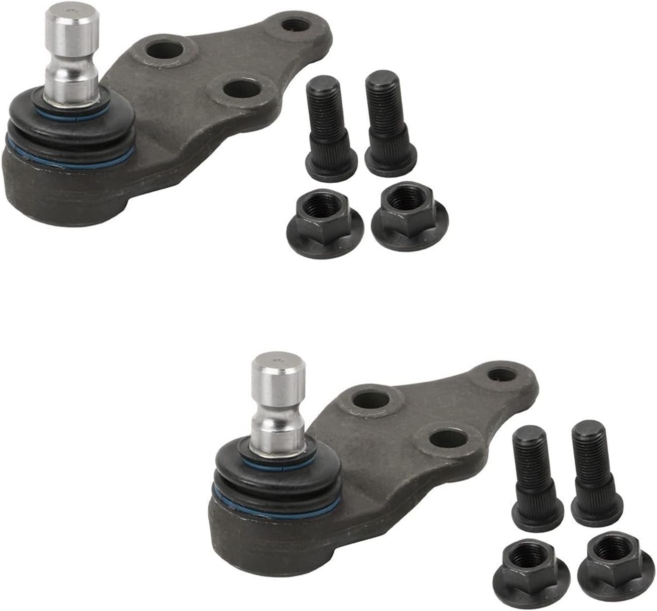 Detroit Axle - Front 2pc Ball Joints for Hyundai Kia Sonata Sorento Optima