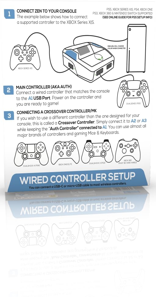 Cronus Zen Controller Emulator for Xbox, Playstation, Nintendo and PC (CM00053)