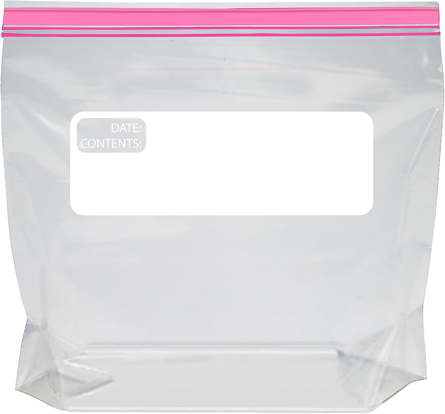Amazon Basics Reclosable Quart Food Storage Bags with Double Zipper Seal, BPA Free, 150 Count