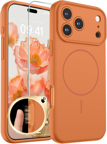 SUPFINE Silicone & Magnetic for iPhone 17 Pro Max Case