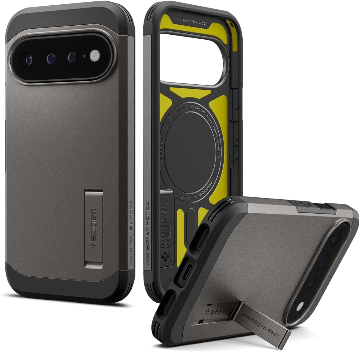 Spigen Tough Armor MagFit for Google Pixel 11 Pro XL Case, Gunmetal