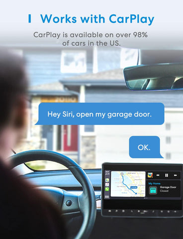 meross Smart Garage Door Opener Remote with External Antenna