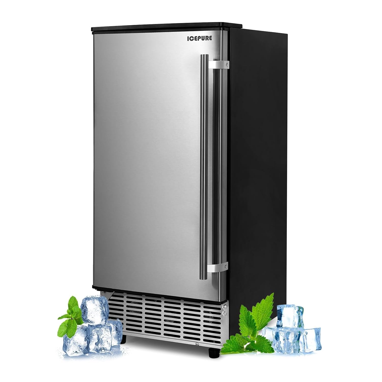 ICEPURE 15 inch Built-in Ice Maker with Drain Pump