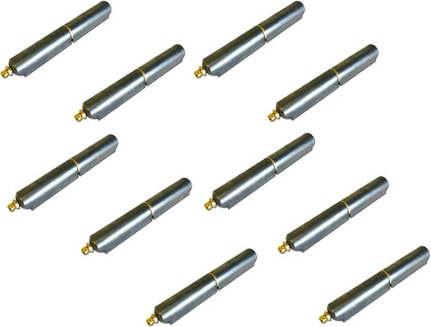 6" Bullet Hinge Steel Body & Pin, Brass Bushing & Grease Zerk 49753 (10)