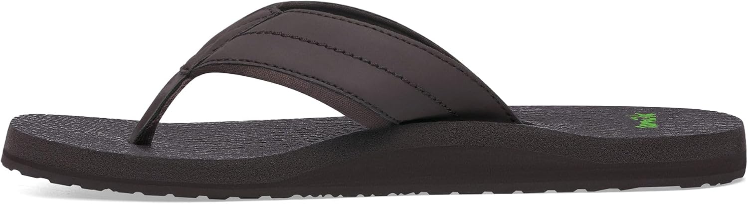 Sanuk Beer Cozy IV Mens Flip Flops - Memory Foam Beach Sandals