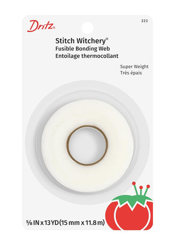 Dritz Stitch Witchery Fusible Bonding Web, 2 Inch x 10 Yards