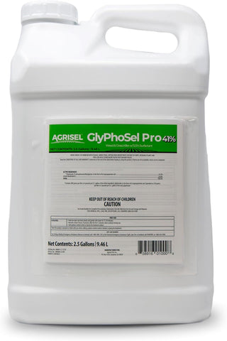 Agrisel GlyPhoSel Pro Weed Killer, Easy Mixing, Pet Safe, 320 Ounces