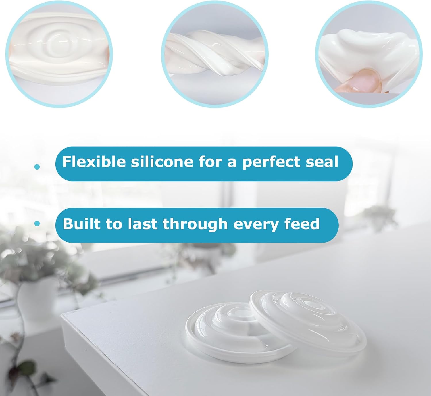 6 Duckbill Valves and 4 Membranes for Spectra S1/S2/9 Plus