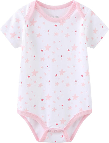 Ruliby Baby Bodysuit and Pant Set 10-pcs Cotton Soft Newborn Clothes Outfit