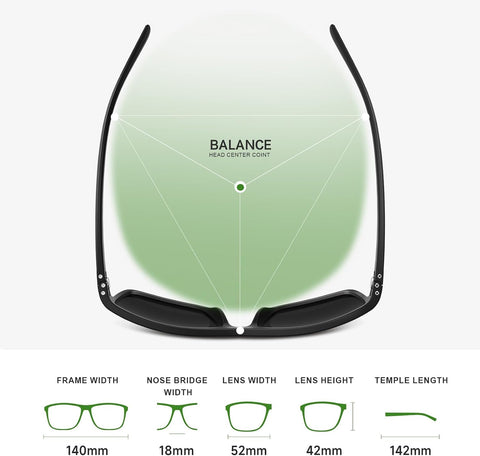 Fanshen Square Polarized Sunglasses for Men, 3 Pack Lightweight UV Protection Sun Glasses for Driving Fishing Golf