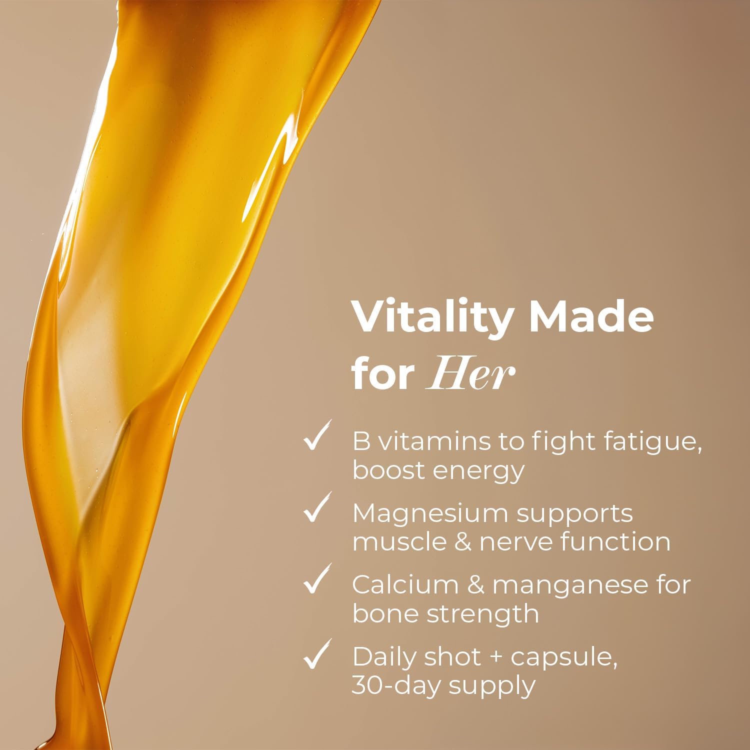 Orthomol Vital F Women's Multivitamin Vials, 30-Day Supply