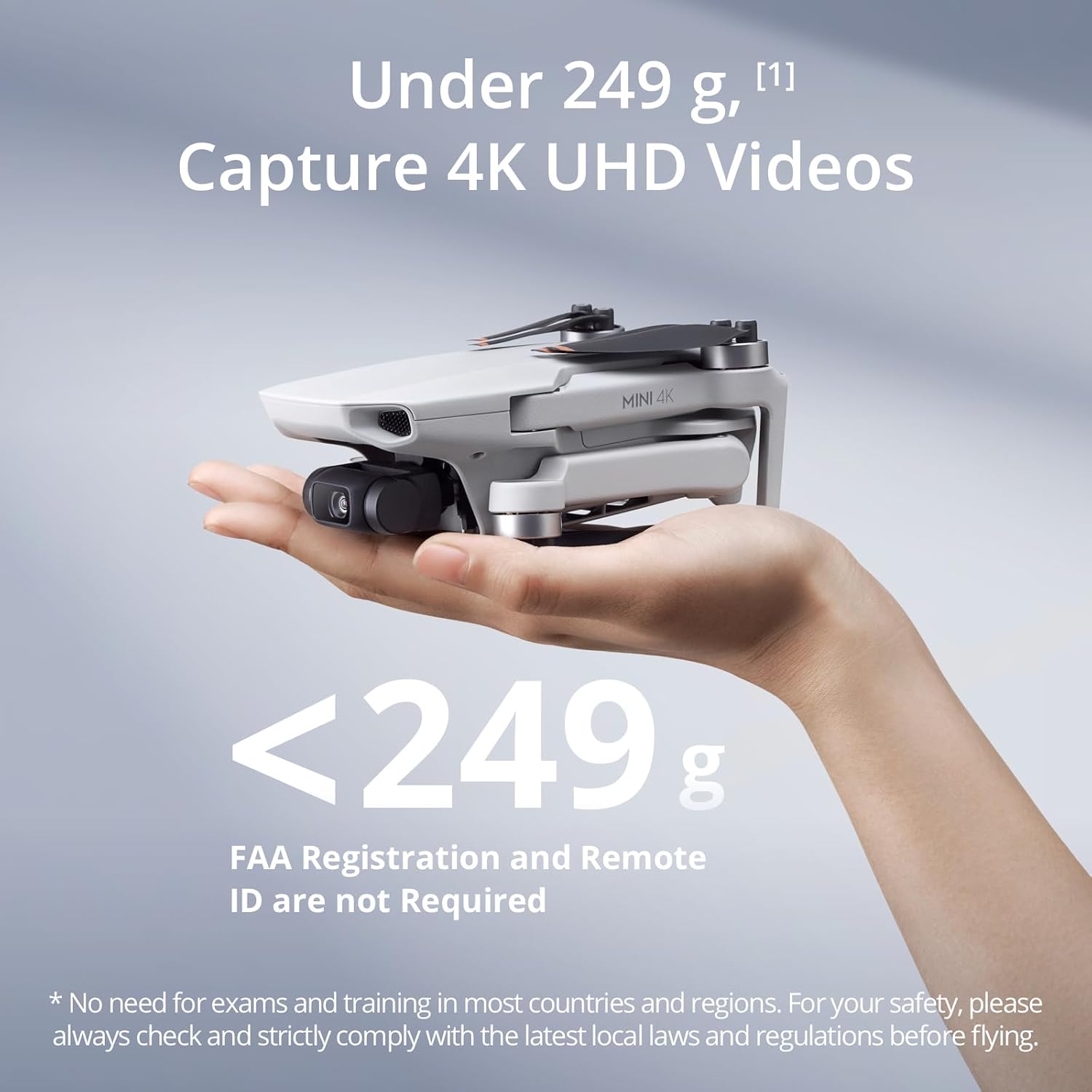 DJI Mini 4K, Drone With 4K UHD Camera, Under 249 g