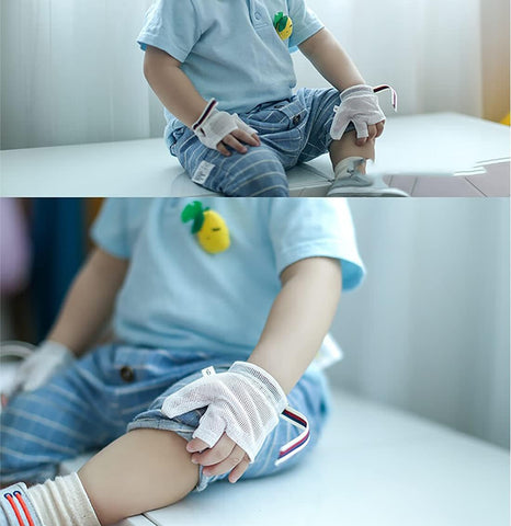 Baby Stop Thumb Sucking Kids Finger Guard Stop Infant Finger Sucking(S)