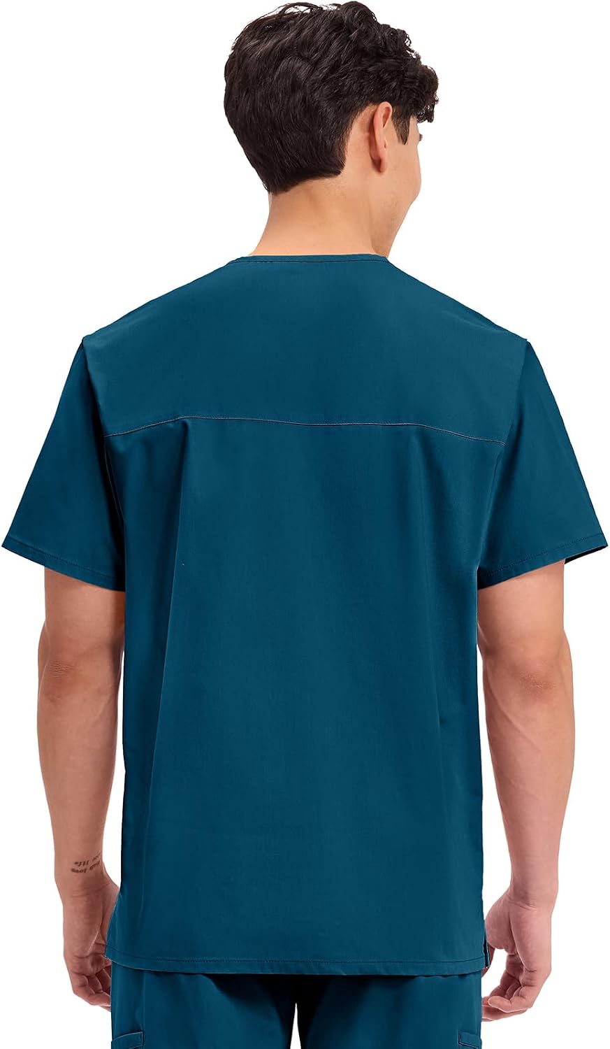 Cherokee WW Professionals Men's V-Neck Scrub Top 4 Pockets Medical Shirt