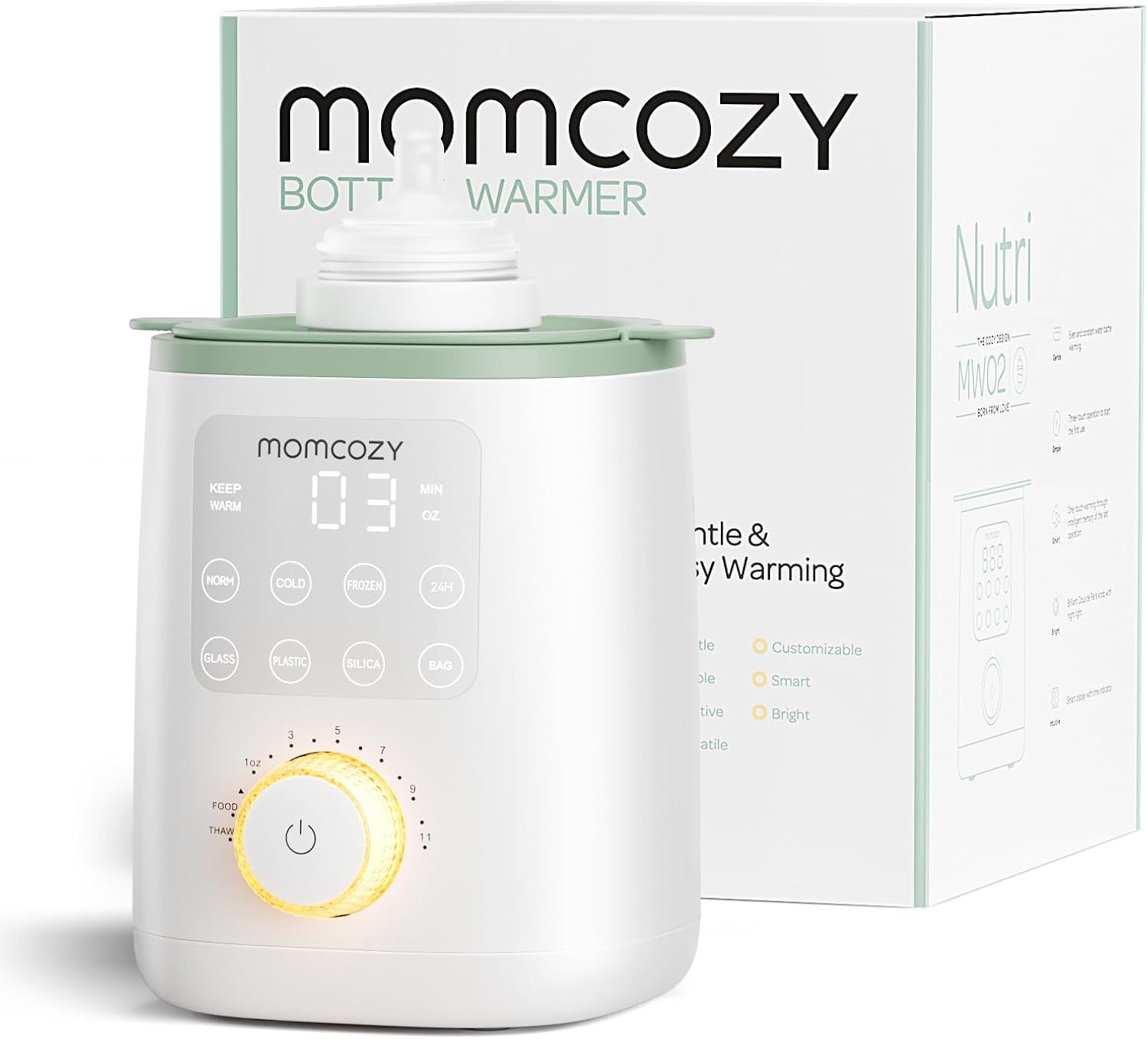 Momcozy Baby Bottle Warmer for Breast Milk, Fullest Nutrients Preserved