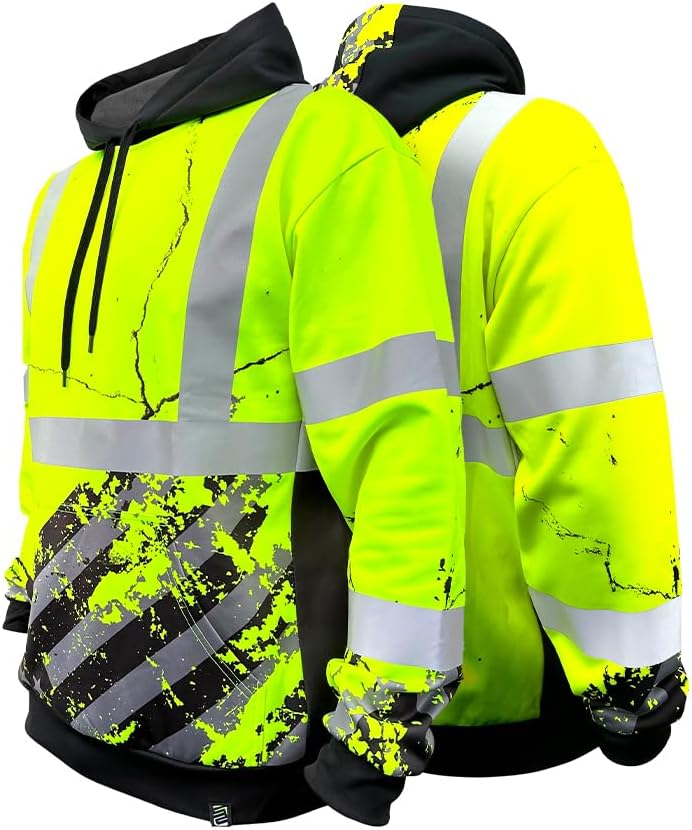 SafetyShirtz SS360 ANSI Class 3 Type R Graphic Hoodie