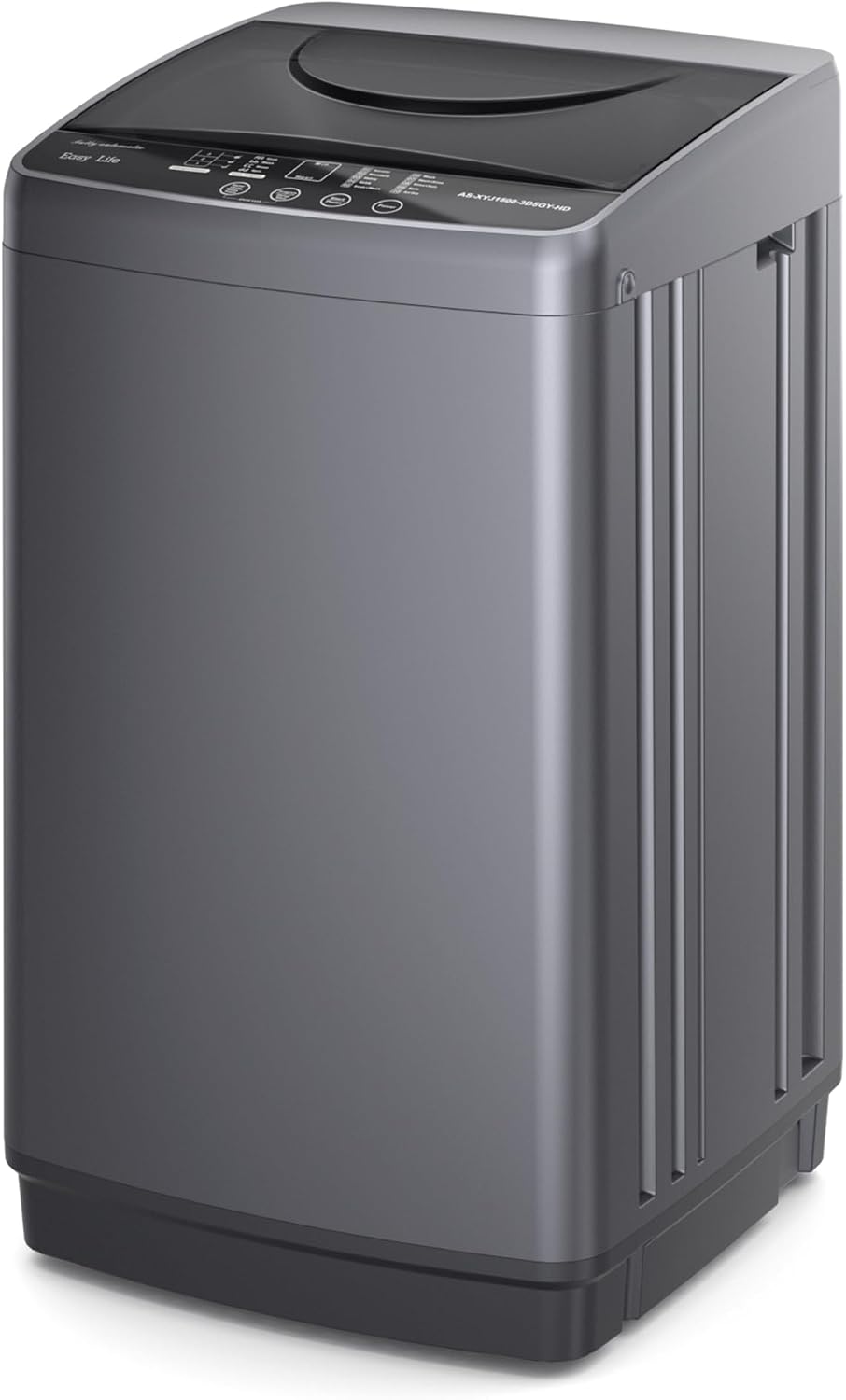 NEWBULIG 1.06 Cu.Ft Portable Washing Machine, 7.7 lbs Capacity Full-Automatic Compact Washer with 10 Wash Cycles & Auto-Balance, for Apartment RV Dorm Camping
