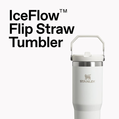 STANLEY IceFlow 2.0 Flip Straw Tumbler, 30 oz, Rose Quartz
