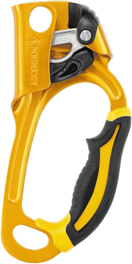 PETZL Ascension Ergonomic Handled Ascender for Rope Ascents
