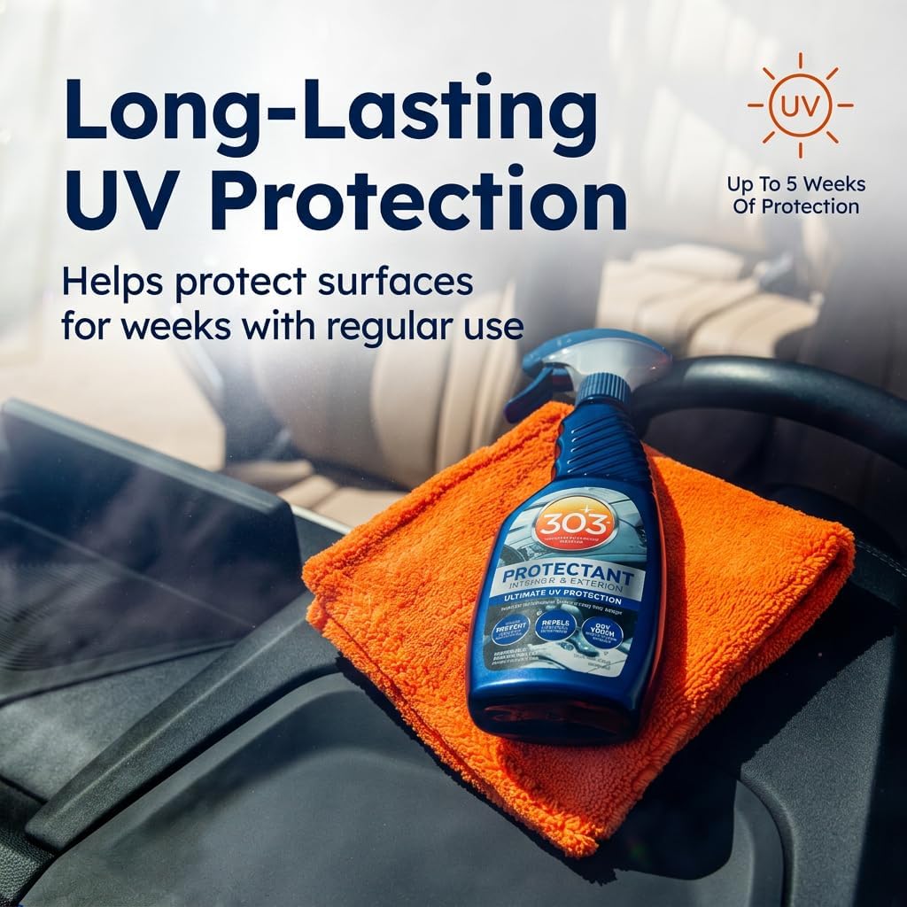 303 Automotive Protectant for Vinyl, Plastic & Rubber, 16 oz
