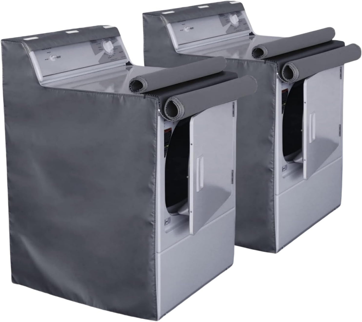 Ericlin 2Pack Washer and Dryer Covers,Top Load Washing Machine Cover
