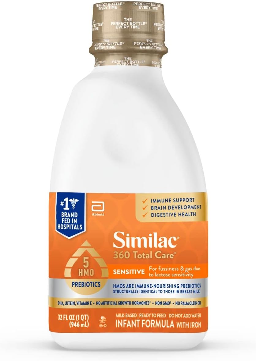 Similac 360 Total Care Sensitive Ready-to-Feed Baby Formula
