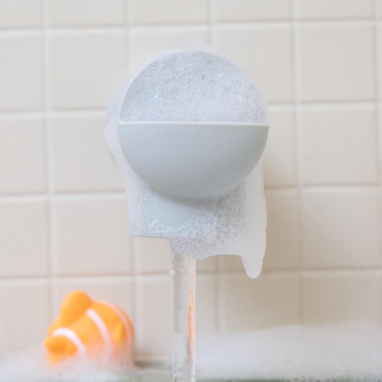 Munchkin® Bath Spout Cover for Baby, Silicone Tub Faucet Guard, Grey