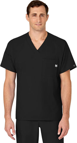 WINK W123 Men's V-Neck Scrub Top