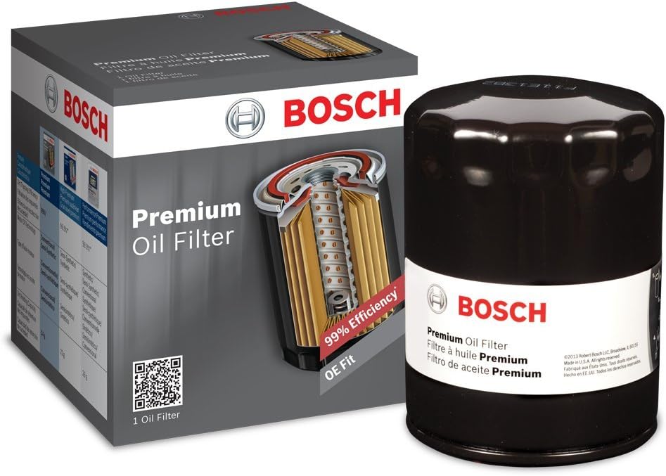 BOSCH 3300 Premium Engine Oil Filter With FILTECH Filtration Technology