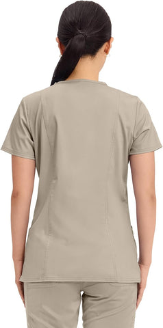 Cherokee WW Revolution Medical Women's Scrub Top V-Neck 3-Pocket Scrubs