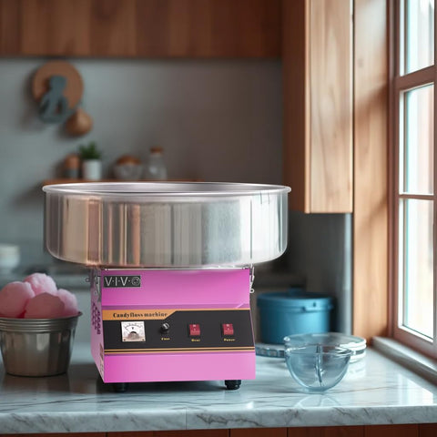 VIVO Pink 1030W Electric Cotton Candy Machine, CANDY-V001